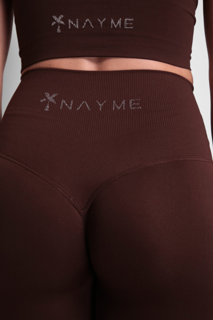 Glow Up High Waist Push Up Flare Long Leggings