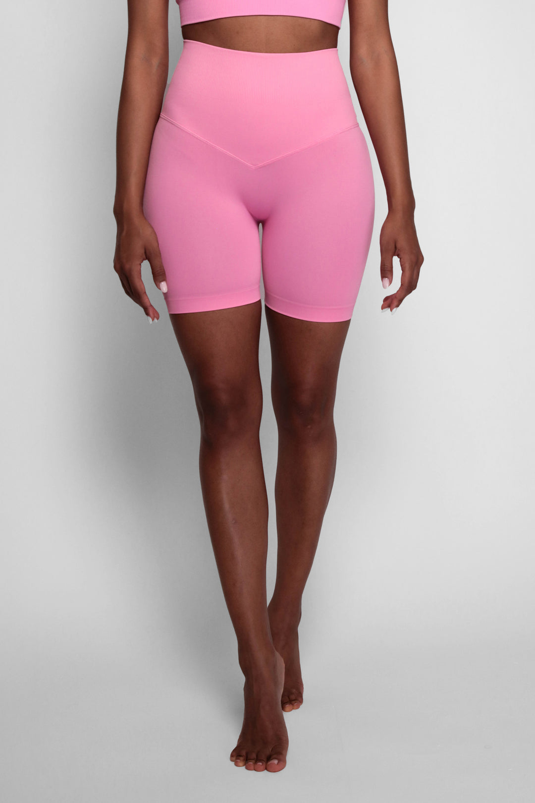 Leggings corti a vita alta push up Glow Up