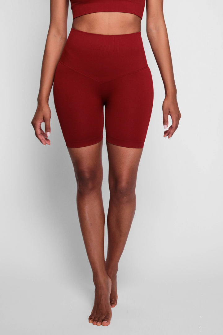 Leggings corti a vita alta push up Glow Up