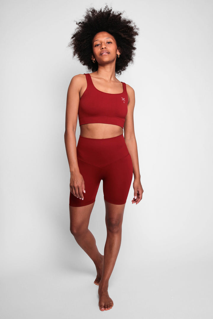 Leggings corti a vita alta push up Glow Up