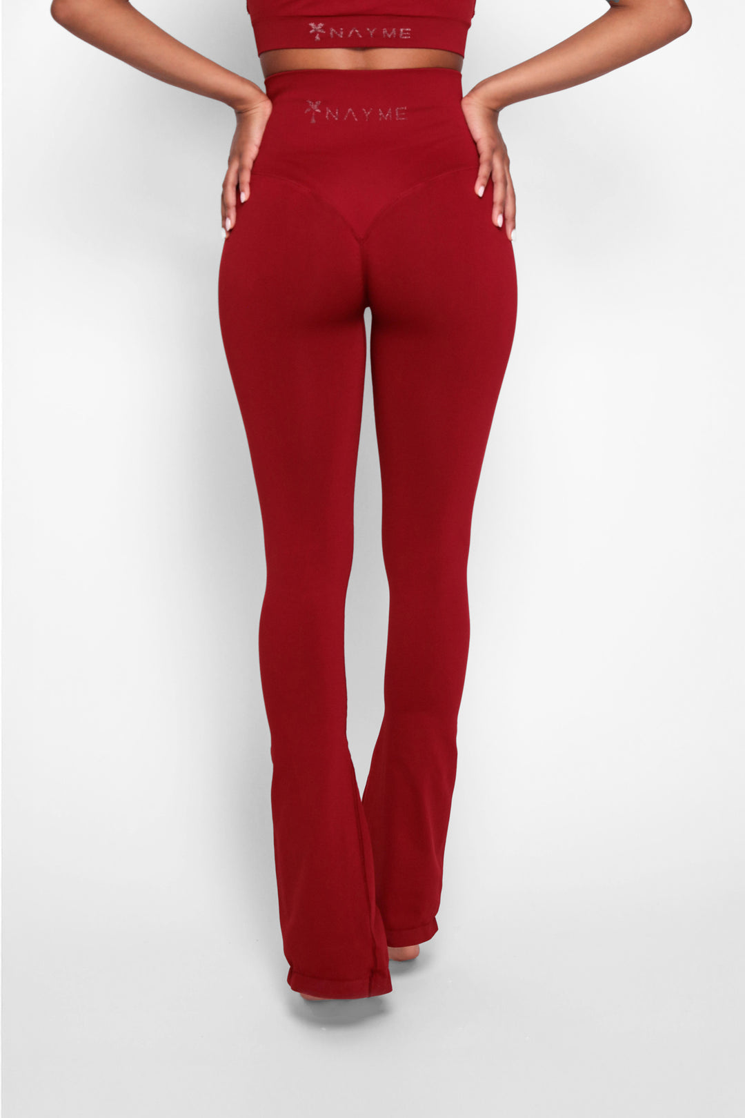 Glow Up High Waist Push Up Flare Long Leggings