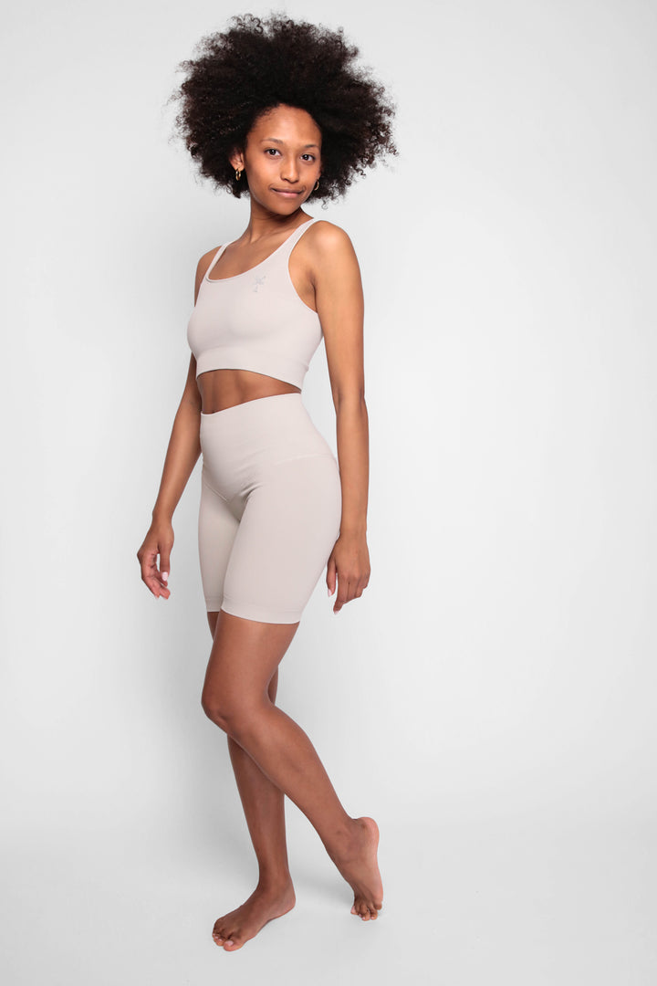 Leggings corti a vita alta push up Glow Up