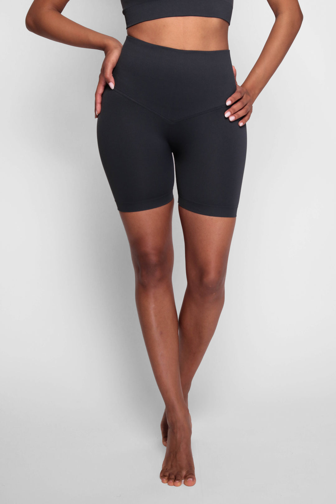 Leggings corti a vita alta push up Glow Up