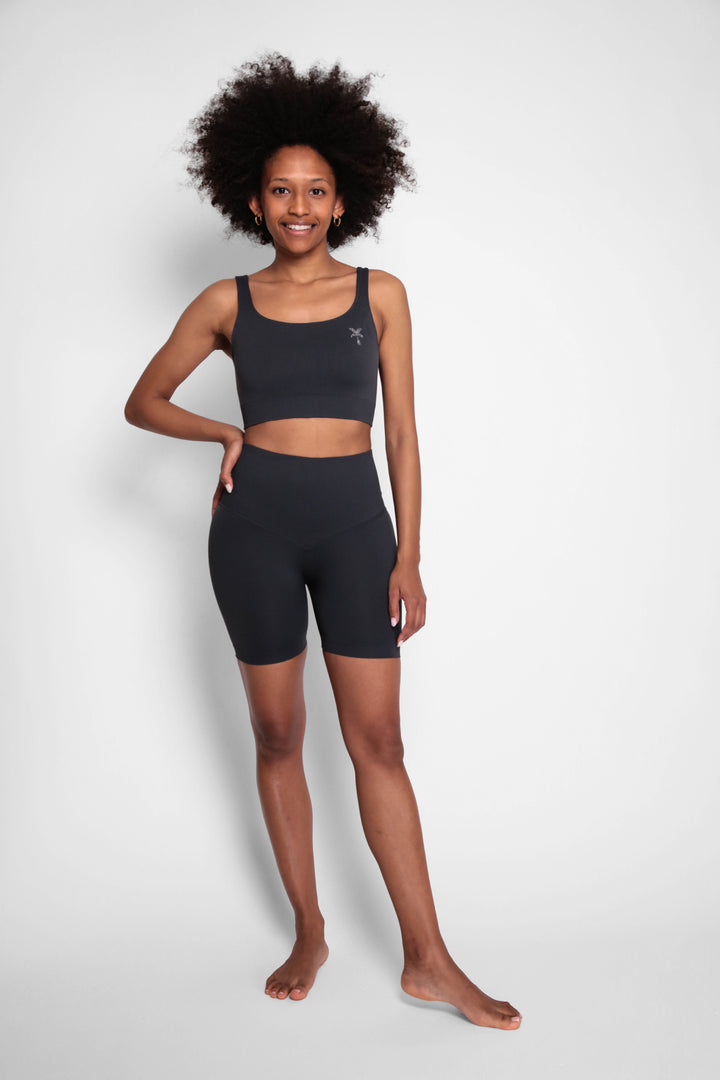 Leggings corti a vita alta push up Glow Up