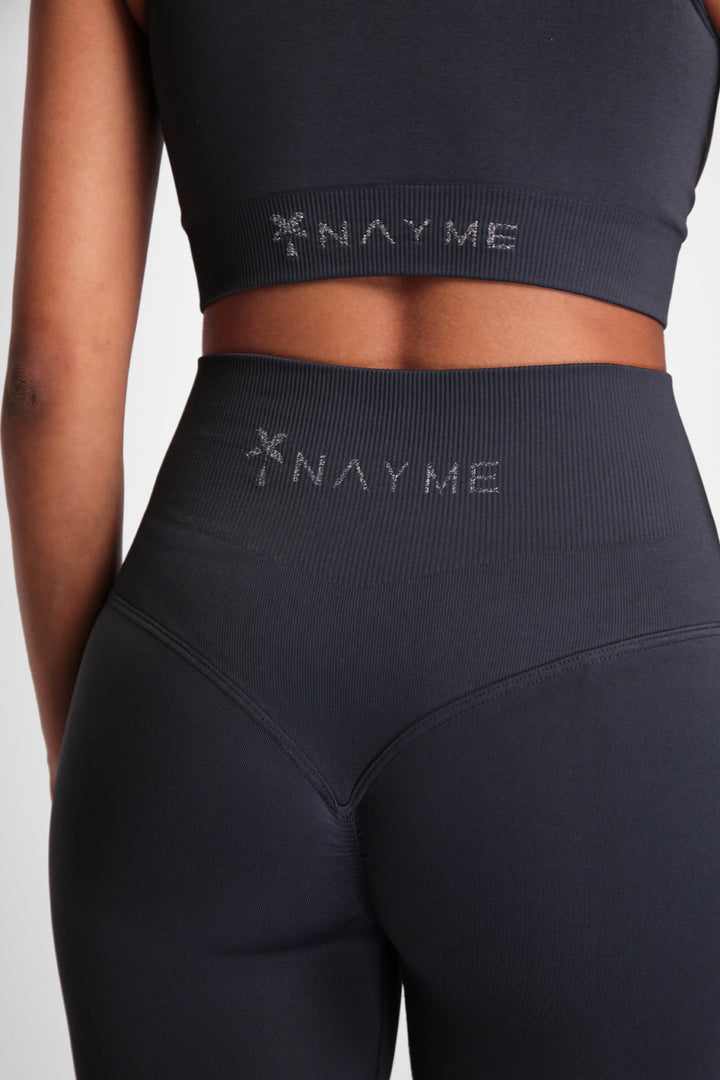Leggings corti a vita alta push up Glow Up