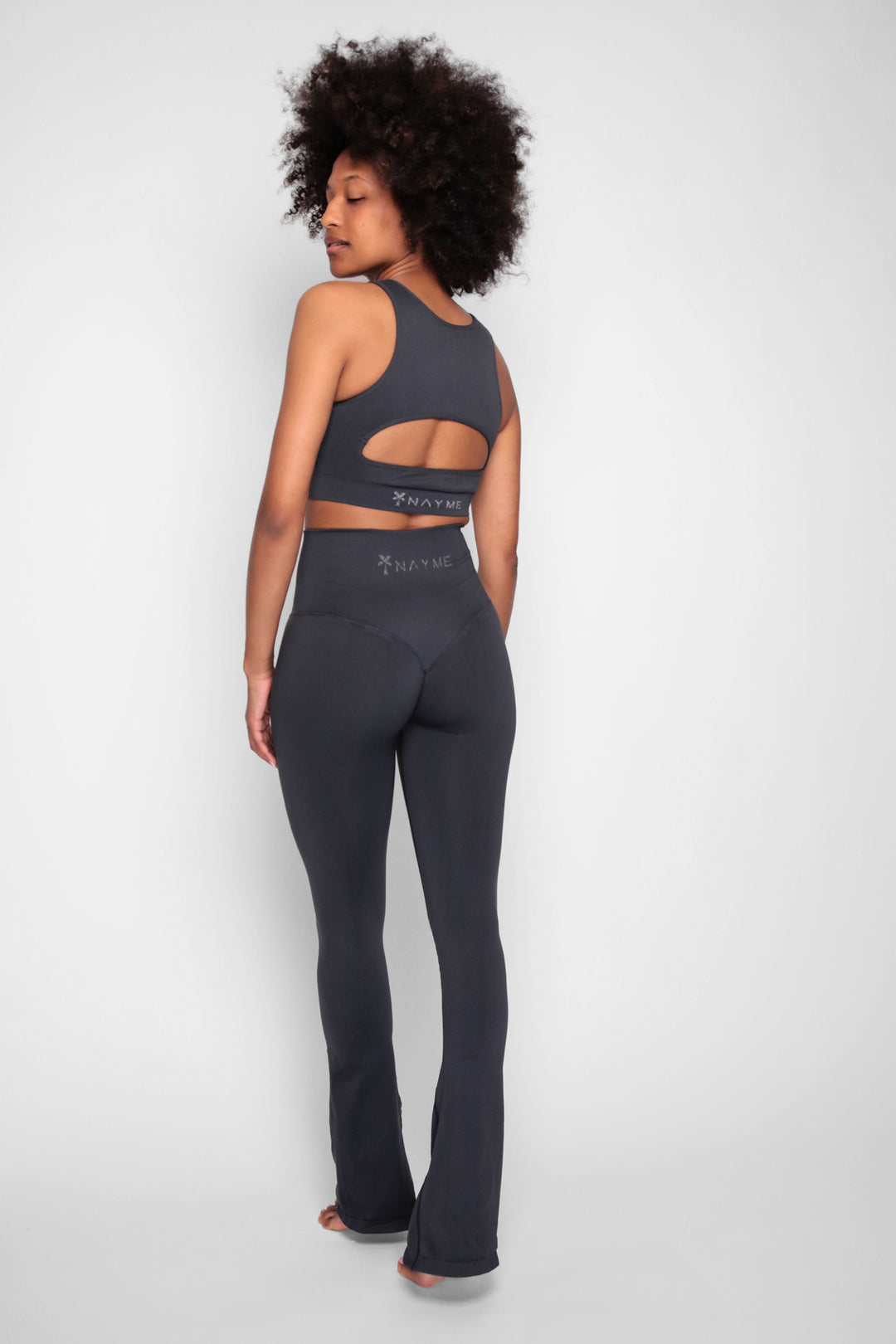 Glow Up High Waist Push Up Flare Long Leggings