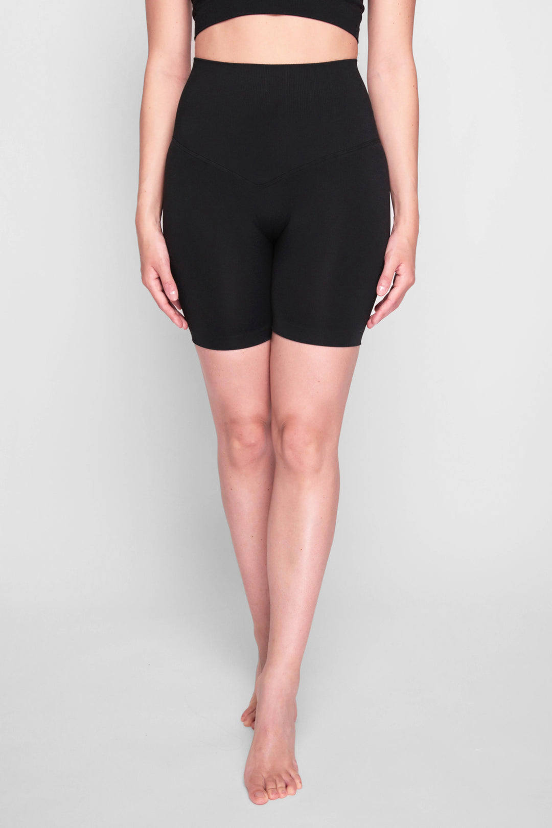Leggings corti a vita alta push up Glow Up