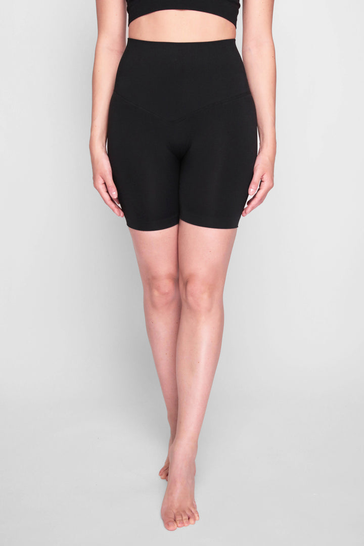 Leggings corti a vita alta push up Glow Up