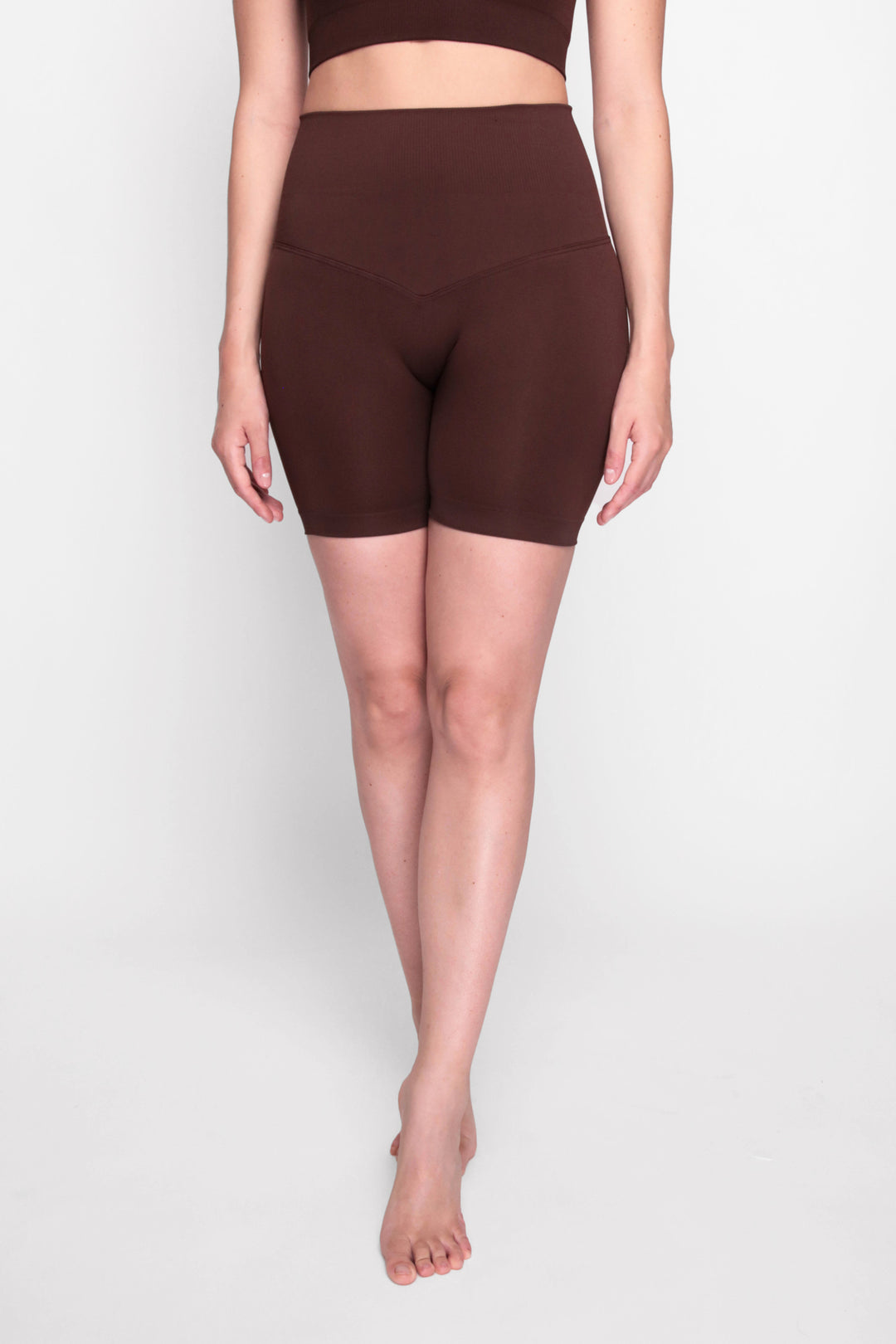 Leggings corti a vita alta push up Glow Up