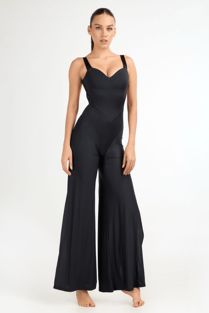 Tuta Elegante A Contrasto